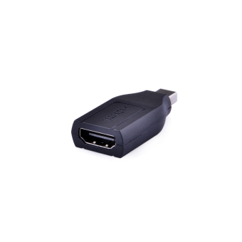 ZUNCLE Mini DP/M--HDMI A/F Transfer Connector for Apple Computers(Black)