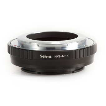 Selens Nikon S Rangefinder RF lens to Sony E mount NEX Adapter NEX-5 7 VG20E(Black)
