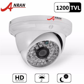 Anran AR-C01M-TWD48 HD 1200TVL CMOS Sensor Security Waterproof Outdoor/ Indoor Dome Surveillance Camera