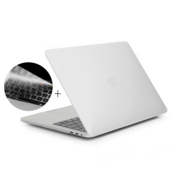ENKAY Hat-Prince 2 In 1 Frosted Hard Shell Plastic Protective Case + US Version Ultra-thin TPU Keyboard Protector Cover For 2016 New MacBook Pro 13.3 Inch Without Touchbar (A1708) (White) - intl