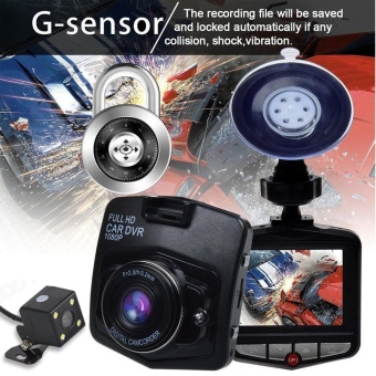 2.4'' Full HD 1080P Car DVR Vehicle Camera Video Recorder Dash Cam G-sensor NEW - intl
