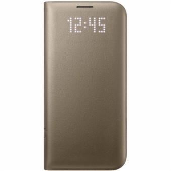 Samsung Galaxy S7 Flat LED View Cover Original - Gold