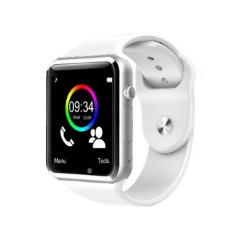 A1 Smartwatch 2016 A1 Smart Watch Bluetooth Smart WatchWaterproofSmart Watch For Iphone Android Cell phone 1.54 inch SIMCard(Whi - intl