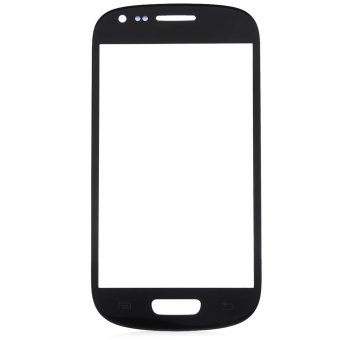 TimeZone Outer Glass Lens Touch Screen Protective Cover with Repair Tools for Samsung S3 Mini (Black)