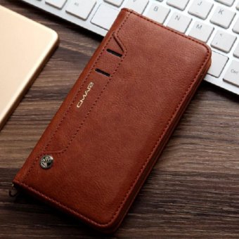 Lantoo iPhone 6/6s Case,Leather iPhone 6/6s Wallet Case Book Design with Flip Cover and Stand [Credit Card Slot] Magnetic Closure Cover Case for Apple iPhone 6/6s - brown - intl