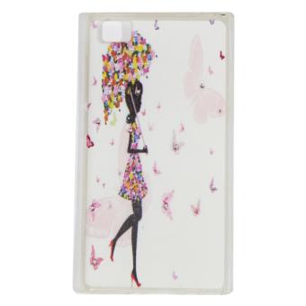 Cantiq Case Beautiful Girls Shine Swarovsky For Xiaomi MI 3 Ultrathin Jelly Case Air Case 0.3mm / Silicone / Soft Case / Case Handphone / Casing HP - 3