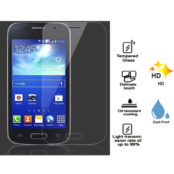 Vococal Toughened Tempered Glass LCD Screen Protector For Samsung Galaxy Ace 4 Style LTE G357 w/ Storage Box Package