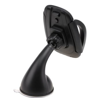 POSSBAY Auto Universal 360°Rotating Car Windshield Phone Mount Holder for iPhone Samsung