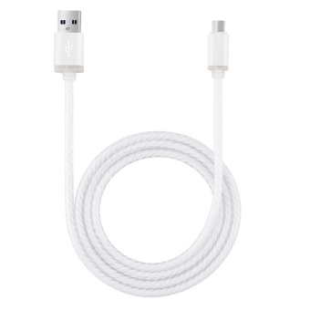 Glow LED Charger Luminescent Charging Date Sync Cable For Samsung Galaxy S3 S4 S5 S6 S7 - intl