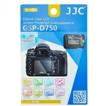 JJC GSP-D750 Tempered Toughened Optical Glass Camera Screen Protector 9H Hardness For Nikon D750(OVERSEAS) - intl