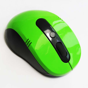 Moonar Wireless Gaming Mouse Optical Mouse 2.4G for Windows 2000/XP/Linux/Win 7/MAC (Green)
