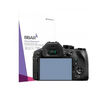 Gilrajavy BBAR Lumix Fz300 Camera Screen Protector Super AR Hi-Definition Set of 2 (Clear)