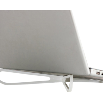 Velishy Laptop Cooling Stand Portable Plastic white - Intl