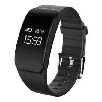 2017 Aibot A59 Adult Time-limited Smart Bracelet Band Waterproo Ip67 Heart Rate Bluetooth Fitness Sport Pedometer Watch Man for Phone - intl