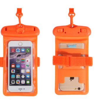 Lantoo 30M Underwater Waterproof Pouch Dry Bag for iPhone 4/4S/5/5S for iPhone 6/6S/ for iPhone 7 for Samsung Max 5.2\" (orange)) - intl