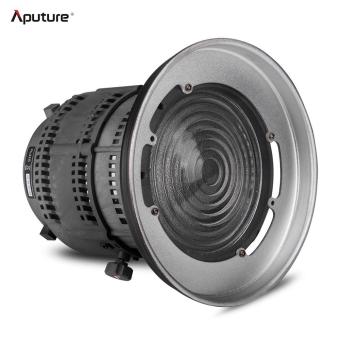 Aputure Fresnel Mount with Adjustable Lens Light-Shaping Tool for Aputure Light Storm COB 120T 120D and other Bowens Mount Lights - 12 to 42° Beam Angle 14000lux@0.5M to 67000lux@0.5M - intl