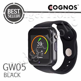 Cognos Smartwatch GW05 - 3G WIFI Android 4.4 - Hitam