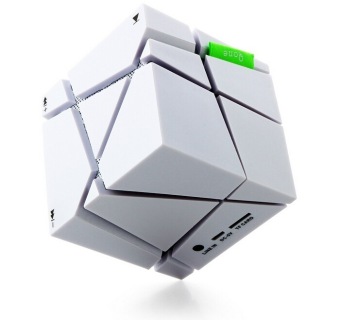 Creative Design Rubik's Cube Mini Bluetooth Speaker (White) - Intl