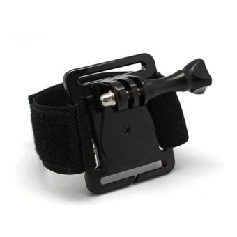 joyliveCY Wrist Adjustable Elastic Strap Square Mount for Sport Camera GoPro Hero 3+/3 2 1
