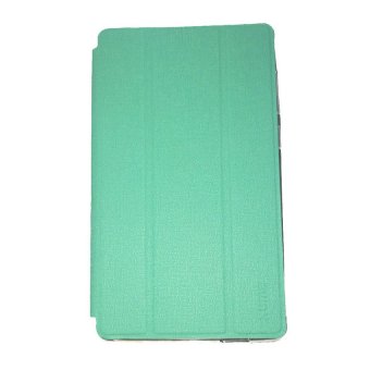 Ume For Lenovo Tab A7-30 Flipcase Flipshel Flipcover Casing Leather Case Flip Cover - Hijau Tosca