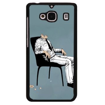 Abstract Man Pattern Case For Xiaomi Redmi 2 (Black)
