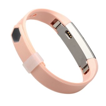 Lantoo Accessory Silicone Watch Band for Fitbit Alta, Size Large, Available in 10 colors（Light Pink）