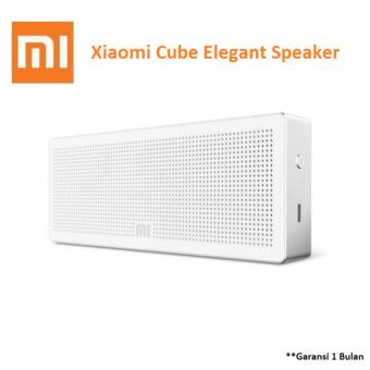 Xiaomi Speaker Bluetooth Portable Cube Original Bass Stereo - Putih
