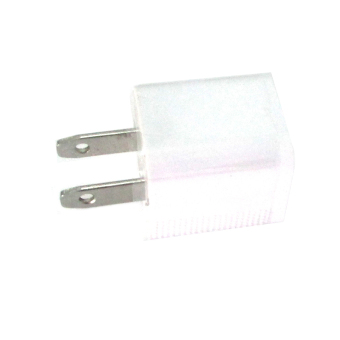 Mediatech Color USB Charger - Square (real 700 mAh) + Adapter - Putih