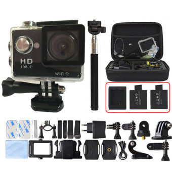 DAZZNE KT-109 Home Use Camera Accessory Set for GOPRO Black