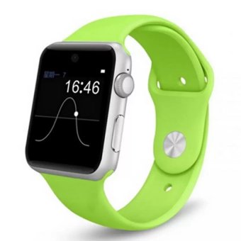 A1 Smartwatch 2016 A1 Smart Watch Bluetooth Smart WatchWaterproofSmart Watch For Iphone Android Cell phone 1.54 inch SIMCard(Gre - intl