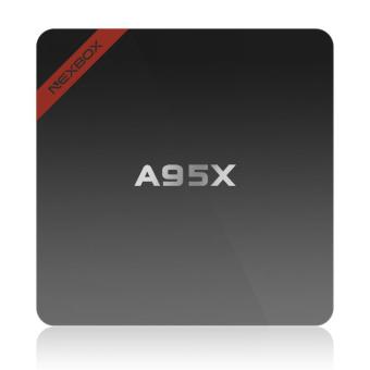 MOON STORE A95X NEXBOX Amlogic S905X Quad Core Cortex A53 2.0GHz 64bit Android 6.0 BT 4.0 TV Box RAM 1GB ROM 8GB HDMI 2.0 4K*2K Wifi Streaming Media Player EURO - intl