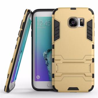 ProCase Shield Armor Kickstand Iron Man Series for Samsung Galaxy S7 - Gold