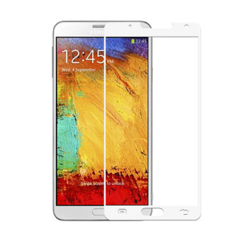 Premium 0.3mm Explosion Proof Tempered Glass Film Screen Protector For Samsung Galaxy Note 3 N9000 N9005 Screen Protective Film(White) - Intl