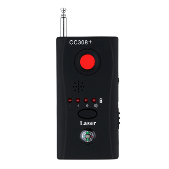 CC308+ Anti-Spy Detector Covert Camera Lens RF Signal Bug GSM Device Finder 