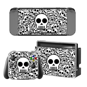 Decal Human skeleton Skin Sticker Dust Protector For Nintendo Switch Console ZY-Switch-0187 - intl
