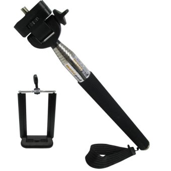 Monopod / Tongsis Fotopro Extendable 7 Sections + Holder - Hitam