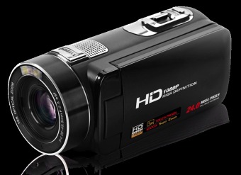 High Quality FHD Camcorder With 3.0\" LCD 10X Optical Zoom And 120X Digital Zoom Support 32G TF Card (Black)