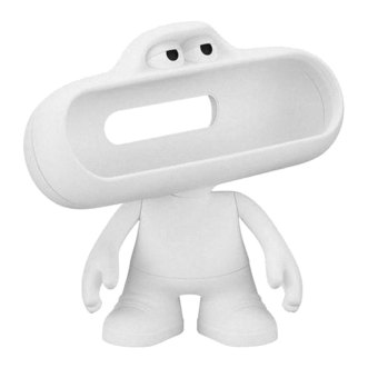 Dude Character Stand for Beats Pill Portable Bluetooth Speaker (White)