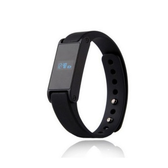 Bluesky I6 Bluetooth Smart Wristband Sports Pedometer Bracelet Sleep Quality Tracking Health Fitness Tracker for Iphone Android Phones Black (Intl)