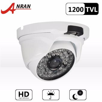 Anran AR-C01M-48DW HD 1200TVL CMOS Sensor Security Waterproof Outdoor/ Indoor Dome Surveillance CCTV Camera