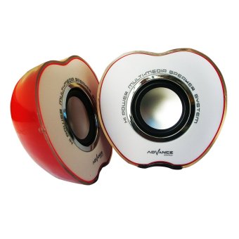 Advance Speaker Duo-30 Apple - Merah