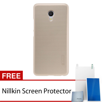 Nillkin Super Frosted Shield For Meizu MX 6 - Gold + Free Nillkin Screen Protector