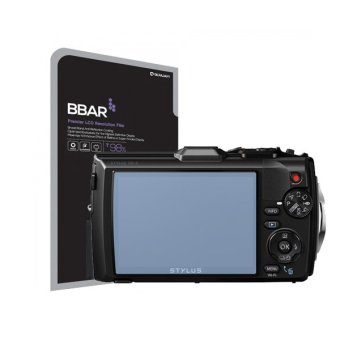 Gilrajavy BBAR Olympus TOUGH TG-4 HD Clear Camera Screen Protector 2 pcs Set Hi-definition anti-reflection clean