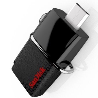 OEM Sandisk Ultra Dual OTG USB Flash Drive USB 3.0 16GB - SDDD2-016G - Hitam