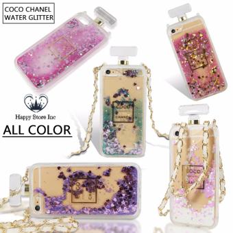 Happy Fashion Case Water Glitter Chanel Samsung Galaxy J7 - Chanel Softcase Glitter Perfect Water - Silicone Phone