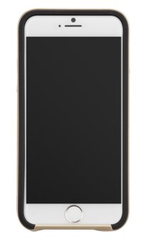 CASEMATE iPhone 6 Case Slim Tough - Black/Gold