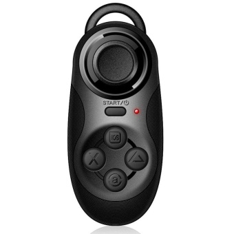 Mini Portable Bluetooth Gamepad with Remote Shutter - (Black)
