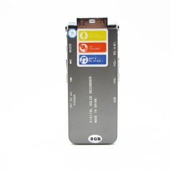 Aibot Voice Recorder 8GB Brand Spy Mini USB Flash Digital Audio Voice Recorder 650Hr Dictaphone MP3 Player - intl
