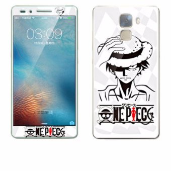 Luxury 3D Painting Front+Back Full Case Cover Color Tempered Glass Case For Huawei Honor 7 Screen Protector Film (Color-10) - intl