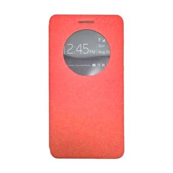 Ume Asus Zenfone 5 Flip Cover Merah